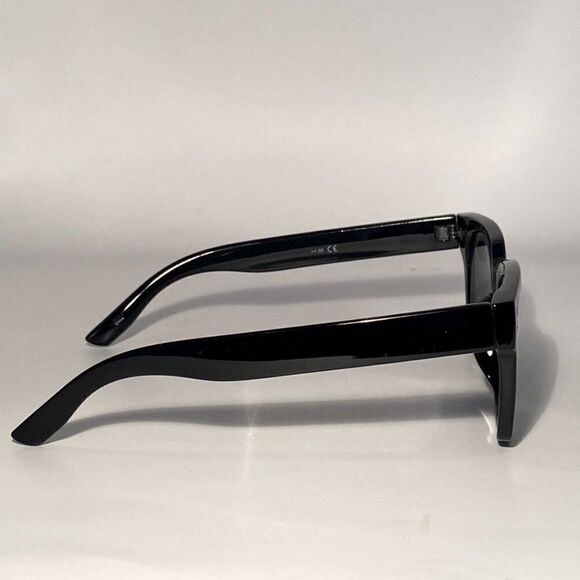 Reading Sunglasses Sun Readers 1.00 Chunky Black Frames NWT - Picture 5 of 8